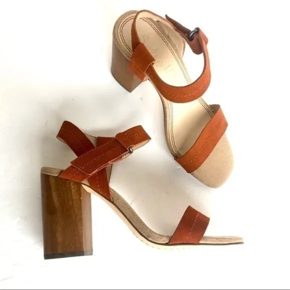 Splendid chunky heel sandals size 5.5