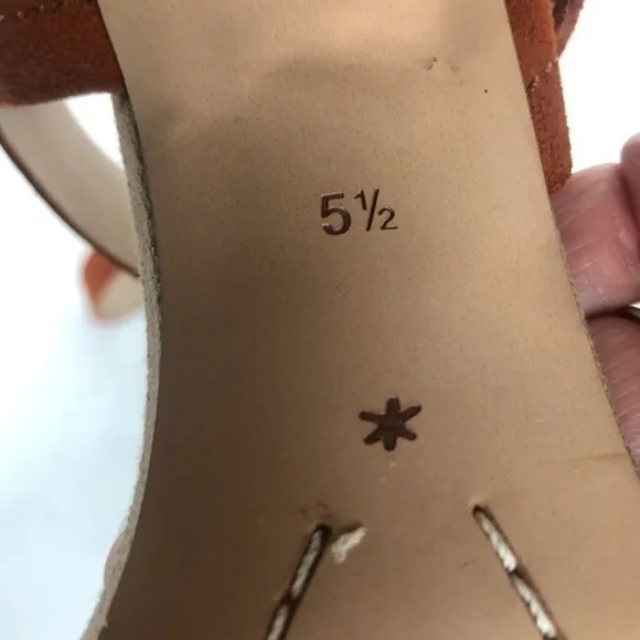 Splendid chunky heel sandals size 5.5