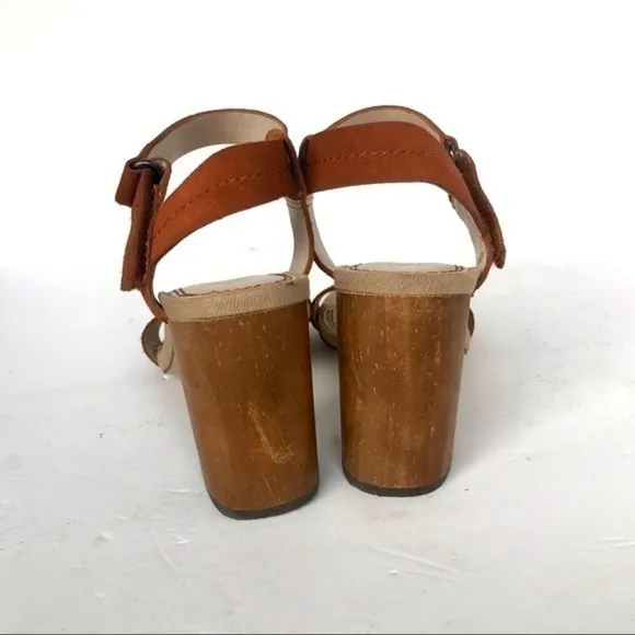 Splendid chunky heel sandals size 5.5