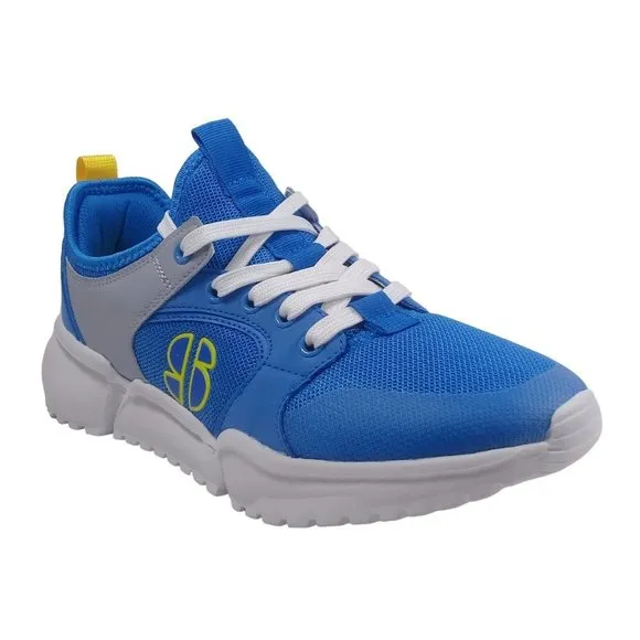 Sports Illustrated Men's NEW Mscasey-J Cushioned Sole Blue/Gray Lite Sneakers 8M