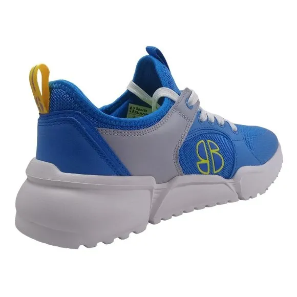 Sports Illustrated Men's NEW Mscasey-J Cushioned Sole Blue/Gray Lite Sneakers 8M