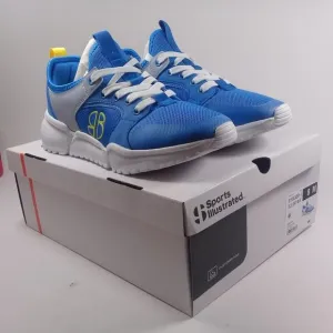 Sports Illustrated Men's NEW Mscasey-J Cushioned Sole Blue/Gray Lite Sneakers 8M