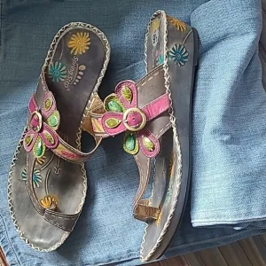 Spring Step L'Artiste Santorini Sandals Size 41 or US 9-9.5