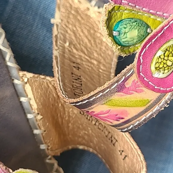 Spring Step L'Artiste Santorini Sandals Size 41 or US 9-9.5