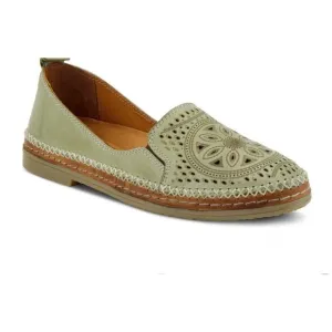 Spring Step Style: INGRID Flats Olive Green Women’s Size 9.5/10