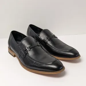Stacy Adams Duval Moc Toe Loafers, Black, Men's 12 M