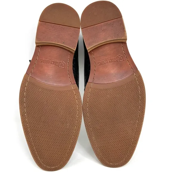 Stacy Adams Fenwick Cap Toe Monk Strap Loafers