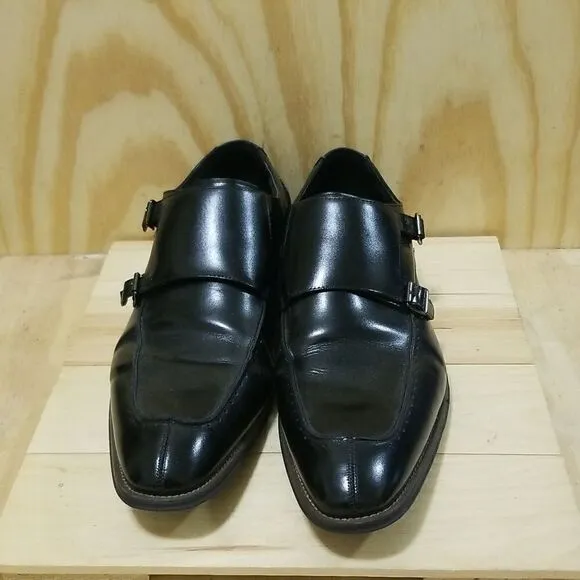 Stacy Adams &quot;Gordon&quot; Double Monk Strap Loafers Mens size 14