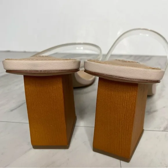 Steve Madden Isobell Square Toe Heeled Sandal 9 1/2