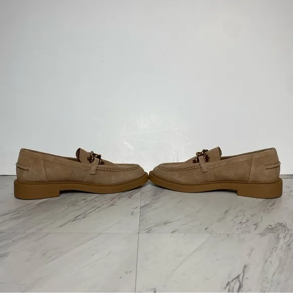 Steve Madden Karmine Tan Suede Loafer 9 1/2 M