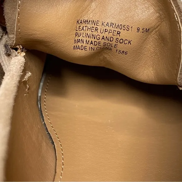 Steve Madden Karmine Tan Suede Loafer 9 1/2 M