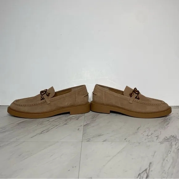 Steve Madden Karmine Tan Suede Loafer 9 1/2 M