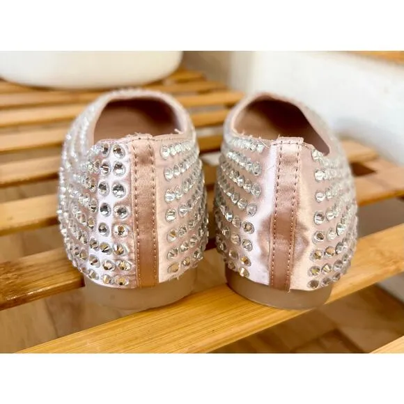 Steve Madden Marli Rhinestone Embellished Ballet Flats