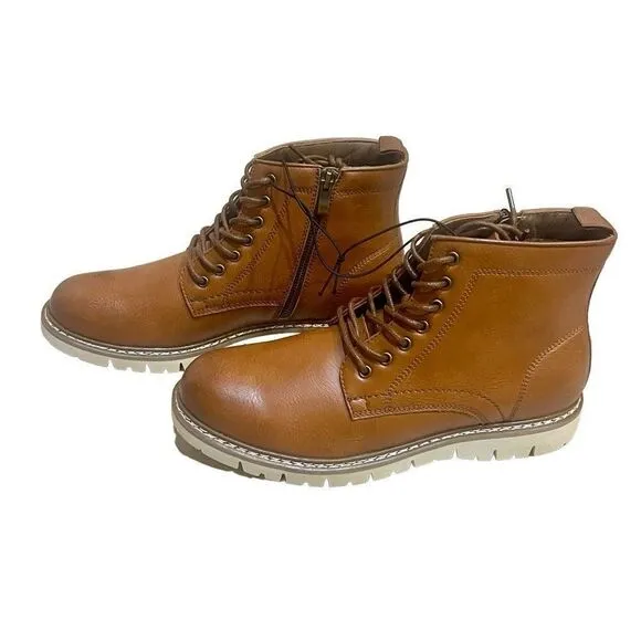 Steve Madden Men's Lightweight Lace-Up Broome Chukka Ankle Boots Size 9 New