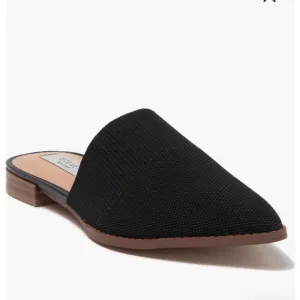 Steven by Steve Madden Valdez Knit Mule Slip On Flats Size 7 NWOT
