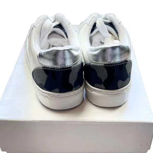 STEVEN BY STEVEN MADDEN PARODY CAMO MULTI SNEAKERS - SIZE 6 - NIB!