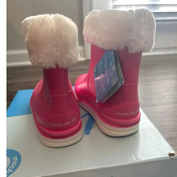 Stride Rite 360 Bellamy All Weather Boot In Pink Size 11