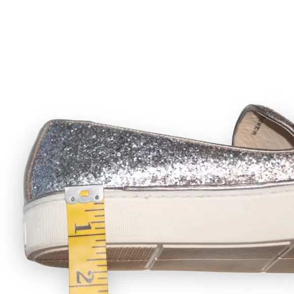 Stuart Weitzman Biarritz Glitter Skate Sneakers Size 6.5