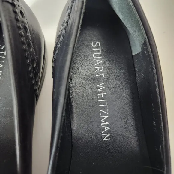 Stuart Weitzman | Boything Lava Brushed Calf Leather Loafers - Size 6