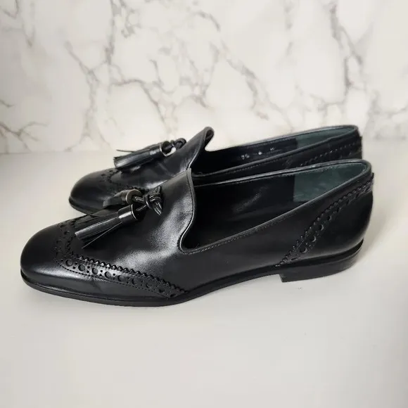 Stuart Weitzman | Boything Lava Brushed Calf Leather Loafers - Size 6