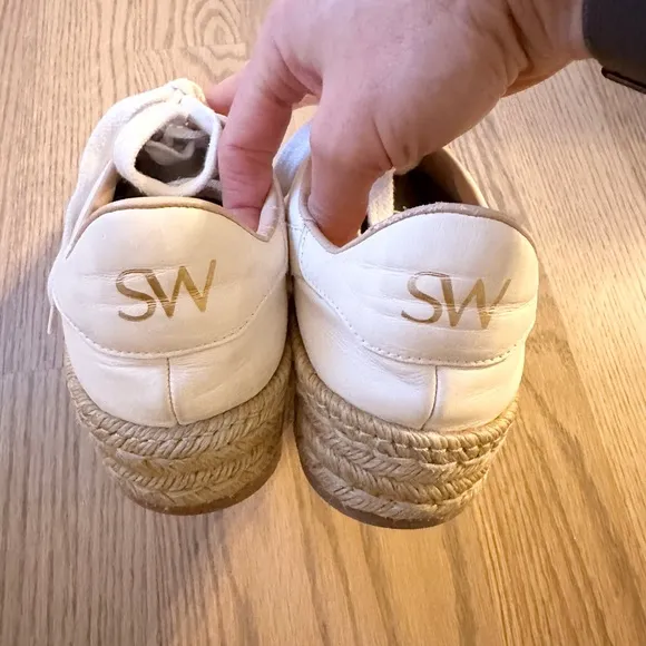 Stuart Weitzman Daryl Espadrille Platform Sneakers