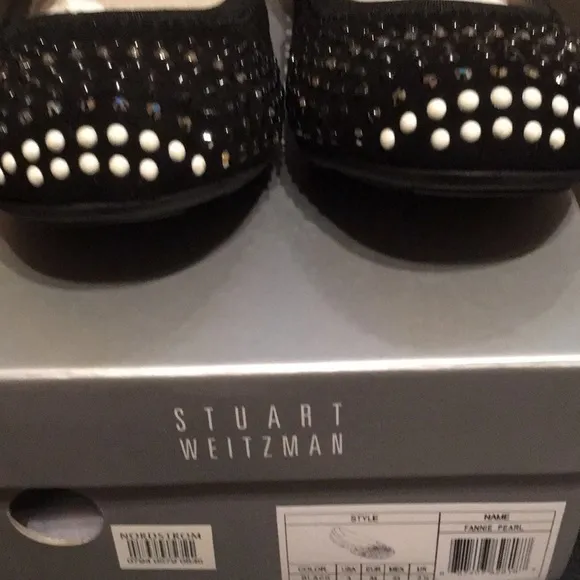Stuart Weitzman Fannie Pearl flats