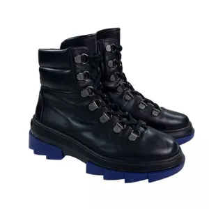 Stuart Weitzman Noho Hiker Boots Womens Size 9 B Black Leather