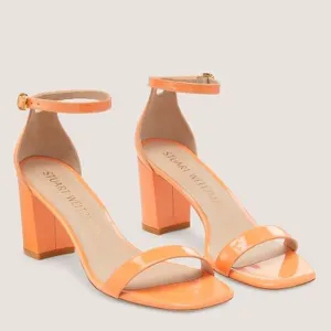 Stuart Weitzman Nudistcurve 75 block sandals Size 10