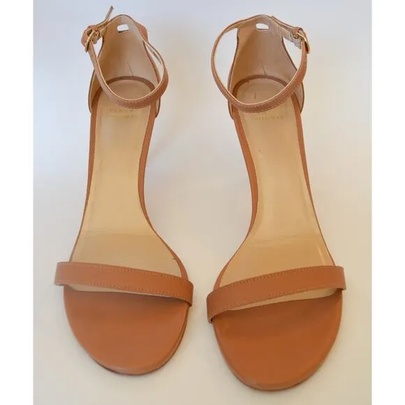 Stuart Weitzman Nunakedstraight Strap Sandal Heel