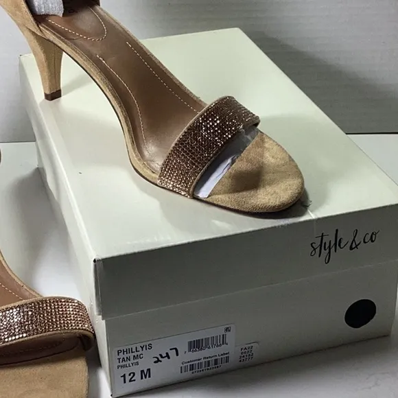 STYLE &amp; COPhillys Two-Piece Evening Sandals,