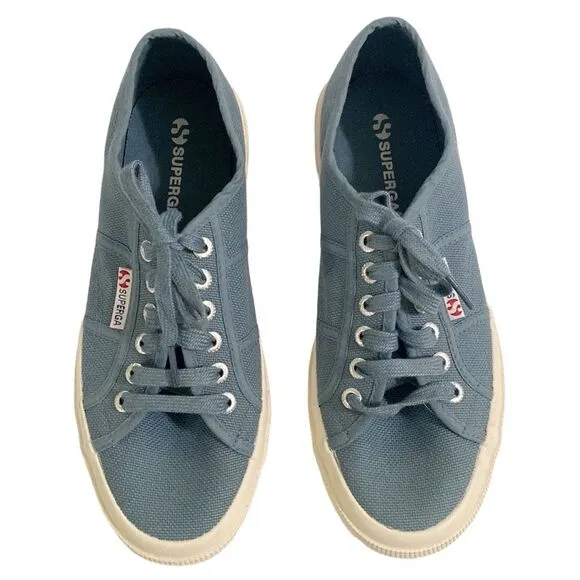 Superga unisex 2750 Cotu classic sneakers in slate blue Size Men’s 6.5