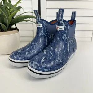 Sureway Deck 500 Boots Blue Set Sail Pull On Fishing Boating Mens Size 10