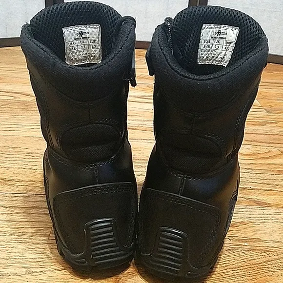 Tactical Research black leather combat boots men's sz 8.5R