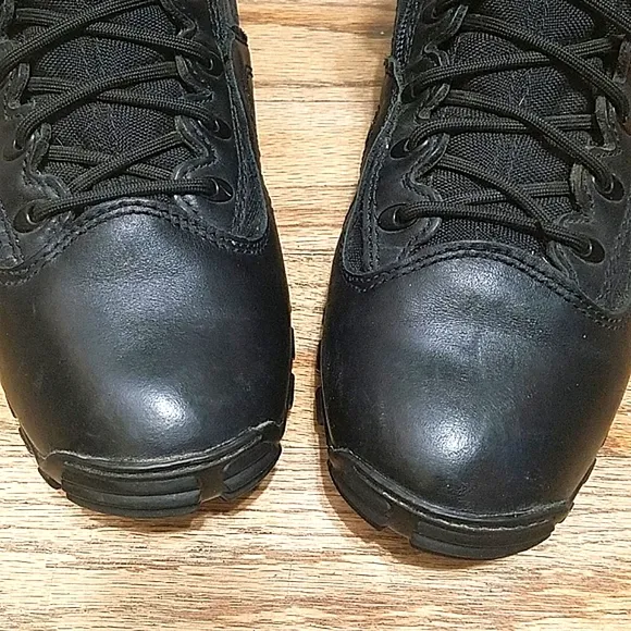 Tactical Research black leather combat boots men's sz 8.5R