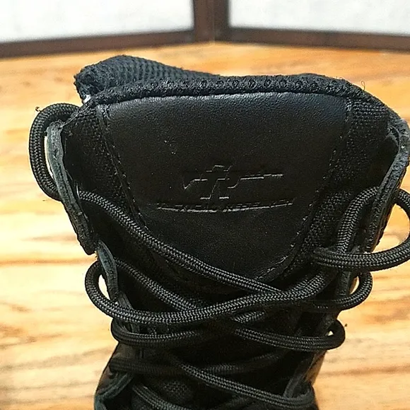 Tactical Research black leather combat boots men's sz 8.5R