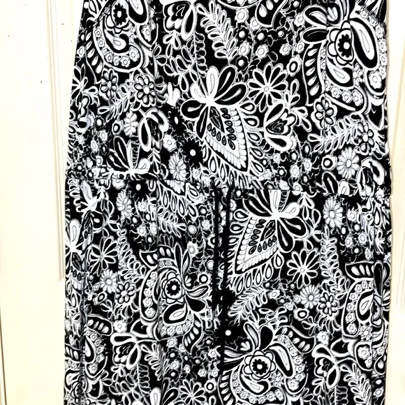 Talbots Drawstring Adjustable Waist Dress Size XL