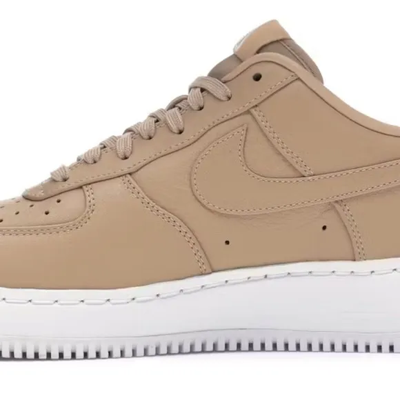 Tan and White Sneakers