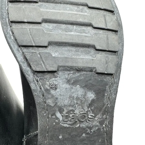 Taos Boots Zip It Leather Black Zip Up Casual Classic Ankle Shoes