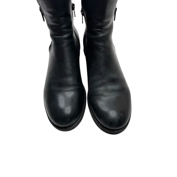 Taos Boots Zip It Leather Black Zip Up Casual Classic Ankle Shoes
