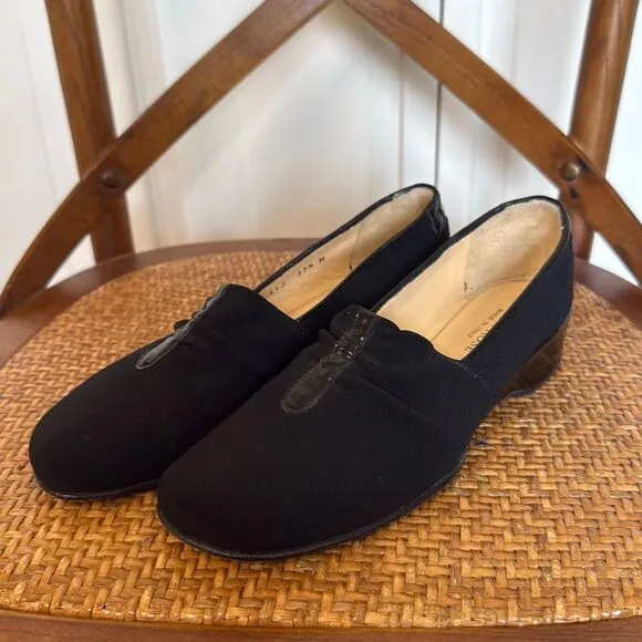 Taryn Rose slip on wedge flats cap toe size 37.5
