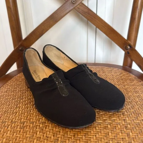 Taryn Rose slip on wedge flats cap toe size 37.5