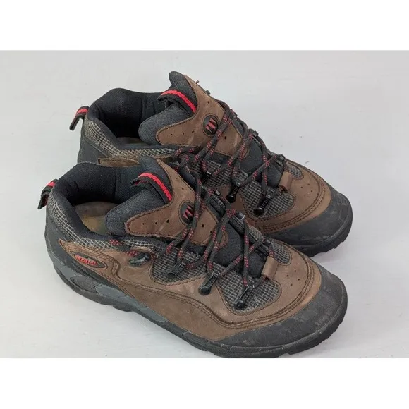 TECNICA Vibram Leather Trekking Hiking Climbing Boots Talus Brown Men's 9.5