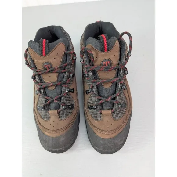 TECNICA Vibram Leather Trekking Hiking Climbing Boots Talus Brown Men's 9.5