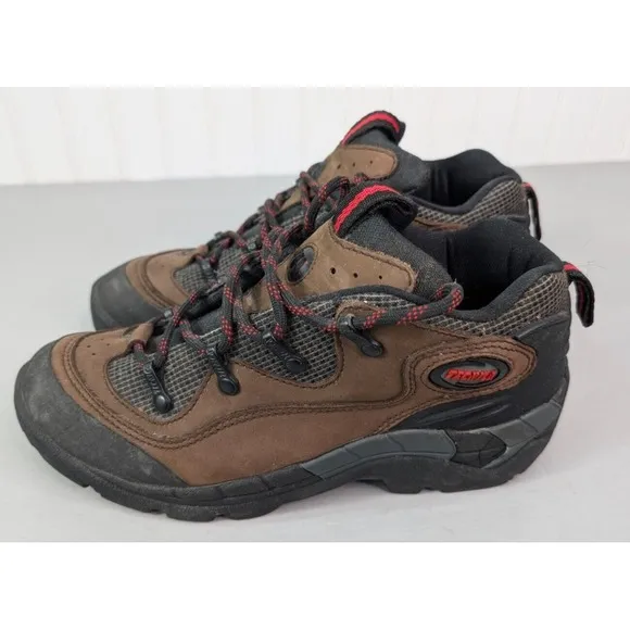 TECNICA Vibram Leather Trekking Hiking Climbing Boots Talus Brown Men's 9.5