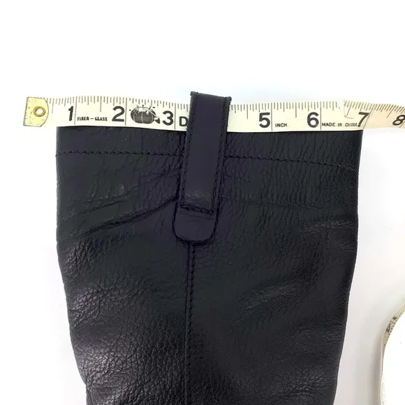 Ted Baker Black Moto Riding Boots US Size 5