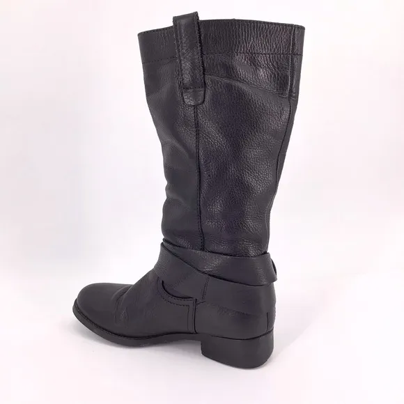 Ted Baker Black Moto Riding Boots US Size 5