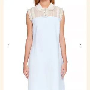 Ted Baker Kyilee Frill Detail Tunic Dress, Pale Pink