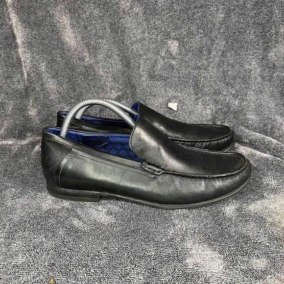 Ted Baker Lassil Leather Loafers Men size 10.5
