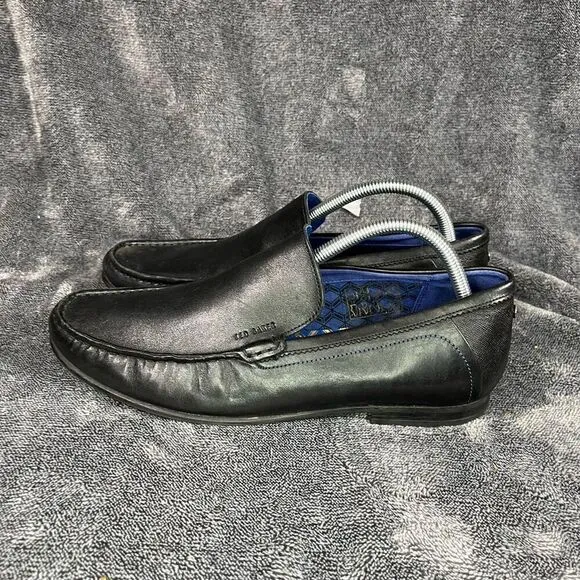 Ted Baker Lassil Leather Loafers Men size 10.5