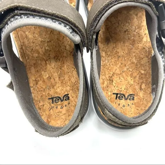 Teva Men’s Terra Float Fisher Sandals 9 Gray NWT